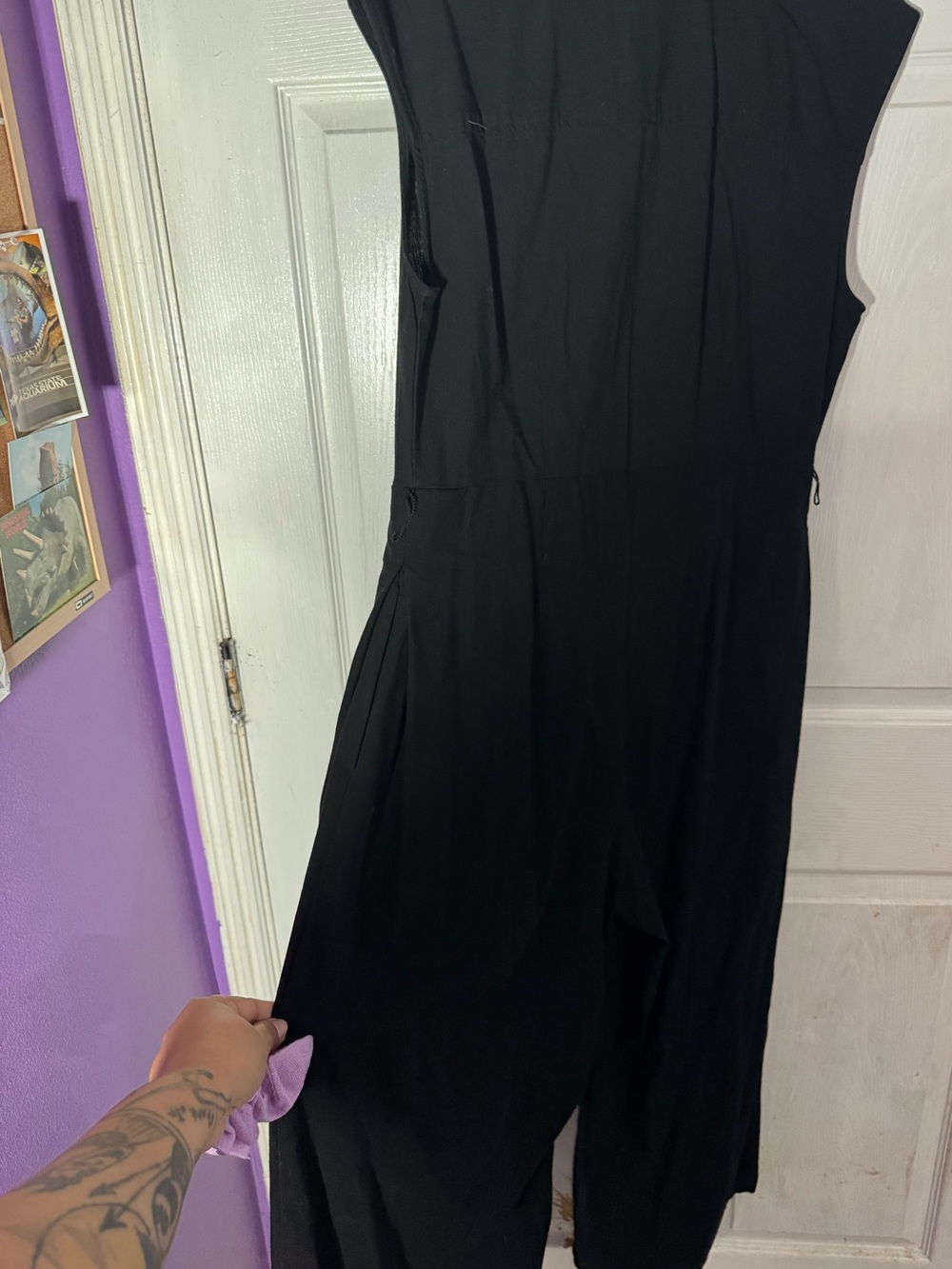 Classic Black Women's Sleeveless jumpsuit